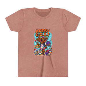 Amber The Artsy G.O.A.T - Youth Short Sleeve Tee