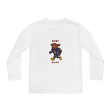 Devon The Touchdown Star In Action - Youth Long Sleeve Competitor Tee