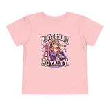 Playground Royalty Toddler Tee — "Crown On, Game On" Girls Graphic Shirt