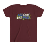 G.O.A.T. Energy Youth Basketball Tee — "Full Court, Full G.O.A.T."