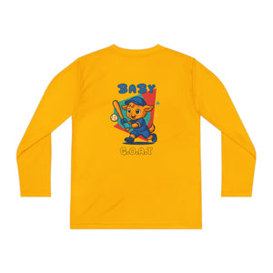 Ron The Slugger - Youth Long Sleeve Competitor Tee