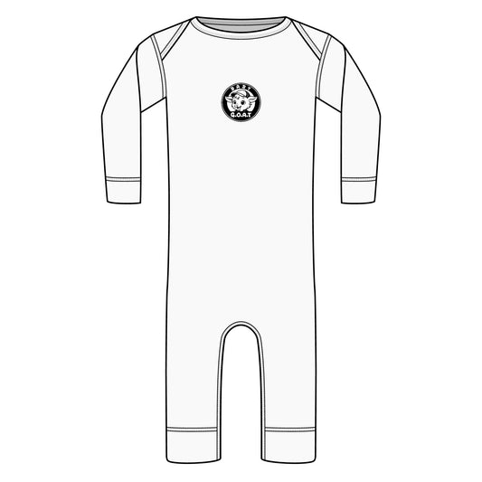Baby G.O.A.T Classic Edition - Infant Long Legged Baby Rib Bodysuit
