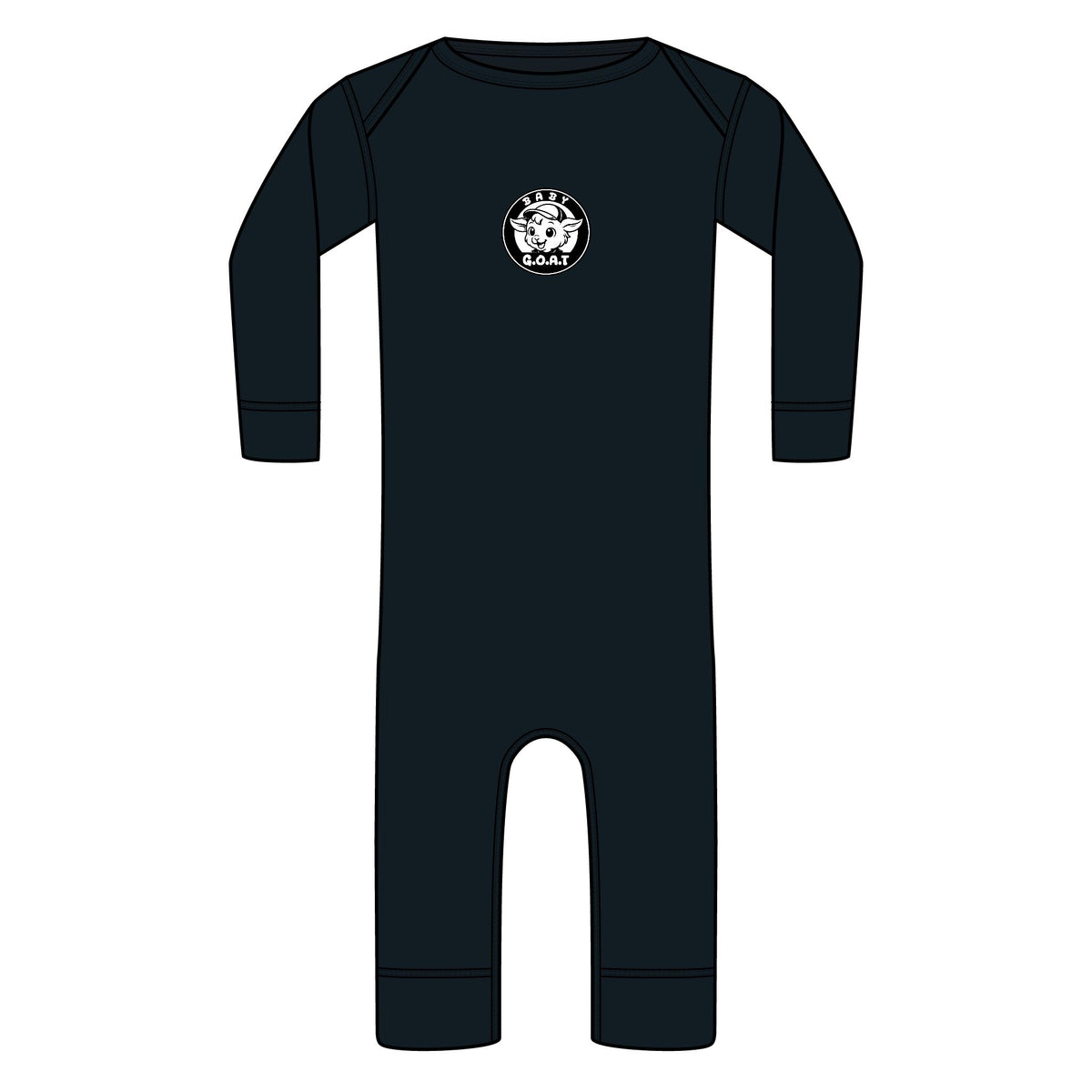 Baby G.O.A.T Classic Edition - Infant Long Legged Baby Rib Bodysuit