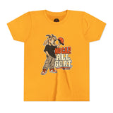 Youth T-Shirt — "No Cap All Goat" Youth Short Sleeve T-Shirt