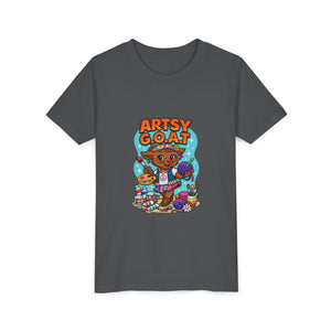 Amber The Artsy G.O.A.T - Youth Short Sleeve Tee