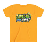 Youth "Locked In Level Up" Gaming T-Shirt — Stay G.O.A.T. Youth Short Sleeve Tee