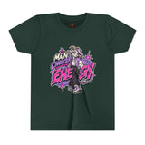 Main Character Energy Youth T-Shirt — "Main Role. Zero Doubt." Youth Short Sleeve T-Shirt
