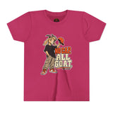 Youth T-Shirt — "No Cap All Goat" Youth Short Sleeve T-Shirt