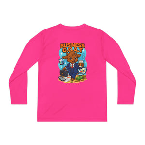 Tomas The Business G.O.A.T - Youth Long Sleeve Competitor Tee