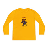 Devon The Touchdown Star In Action - Youth Long Sleeve Competitor Tee