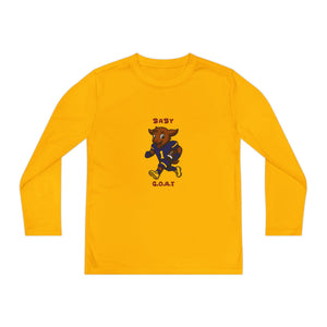 Devon The Touchdown Star In Action - Youth Long Sleeve Competitor Tee