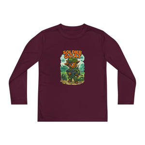 AJ The Soldier G.O.A.T - Youth Long Sleeve Competitor Tee