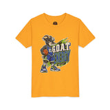 G.O.A.T. Energy Youth Basketball Tee — "Full Court, Full G.O.A.T."