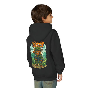 AJ The Soldier G.O.A.T - Youth Heavy Blend Hooded Sweatshirt