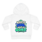 Toddler Hoodie — "Too Cool for Timeout" Graphic Pullover