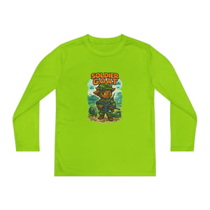 AJ The Soldier G.O.A.T - Youth Long Sleeve Competitor Tee