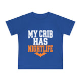 My Crib Has Nightlife – Halloween Baby T-Shirt