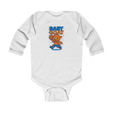 Jordan The G.O.A.T - Infant Long Sleeve Bodysuit