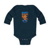 Jordan The G.O.A.T - Infant Long Sleeve Bodysuit