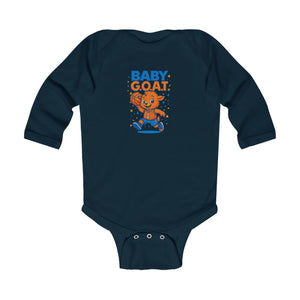 Jordan The G.O.A.T - Infant Long Sleeve Bodysuit
