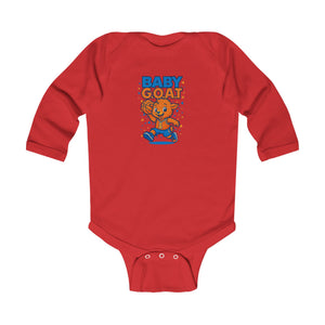 Jordan The G.O.A.T - Infant Long Sleeve Bodysuit
