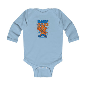 Jordan The G.O.A.T - Infant Long Sleeve Bodysuit