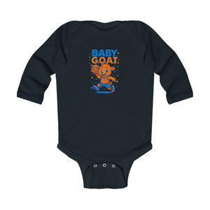 Jordan The G.O.A.T - Infant Long Sleeve Bodysuit