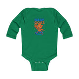 Jordan The G.O.A.T - Infant Long Sleeve Bodysuit
