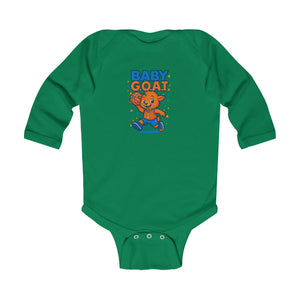 Jordan The G.O.A.T - Infant Long Sleeve Bodysuit