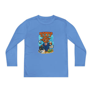 Tomas The Business G.O.A.T - Youth Long Sleeve Competitor Tee