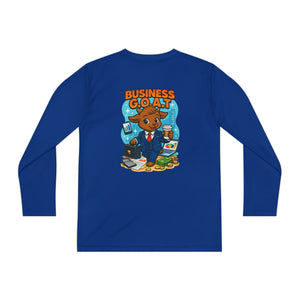 Tomas The Business G.O.A.T - Youth Long Sleeve Competitor Tee