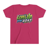 Youth "Locked In Level Up" Gaming T-Shirt — Stay G.O.A.T. Youth Short Sleeve Tee