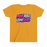 Main Character Energy Youth T-Shirt — "Main Role. Zero Doubt." Youth Short Sleeve T-Shirt