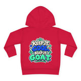 Toddler Hoodie — "Too Cool for Timeout" Graphic Pullover