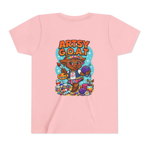 Amber The Artsy G.O.A.T - Youth Short Sleeve Tee