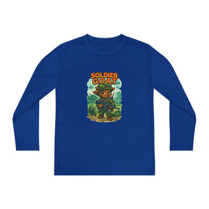 AJ The Soldier G.O.A.T - Youth Long Sleeve Competitor Tee