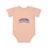 Baby Bodysuit — "Small But In Charge" Cute Boss Baby Short Sleeve Onesie