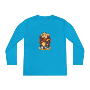 Will The Drummer - Youth Long Sleeve Competitor Tee