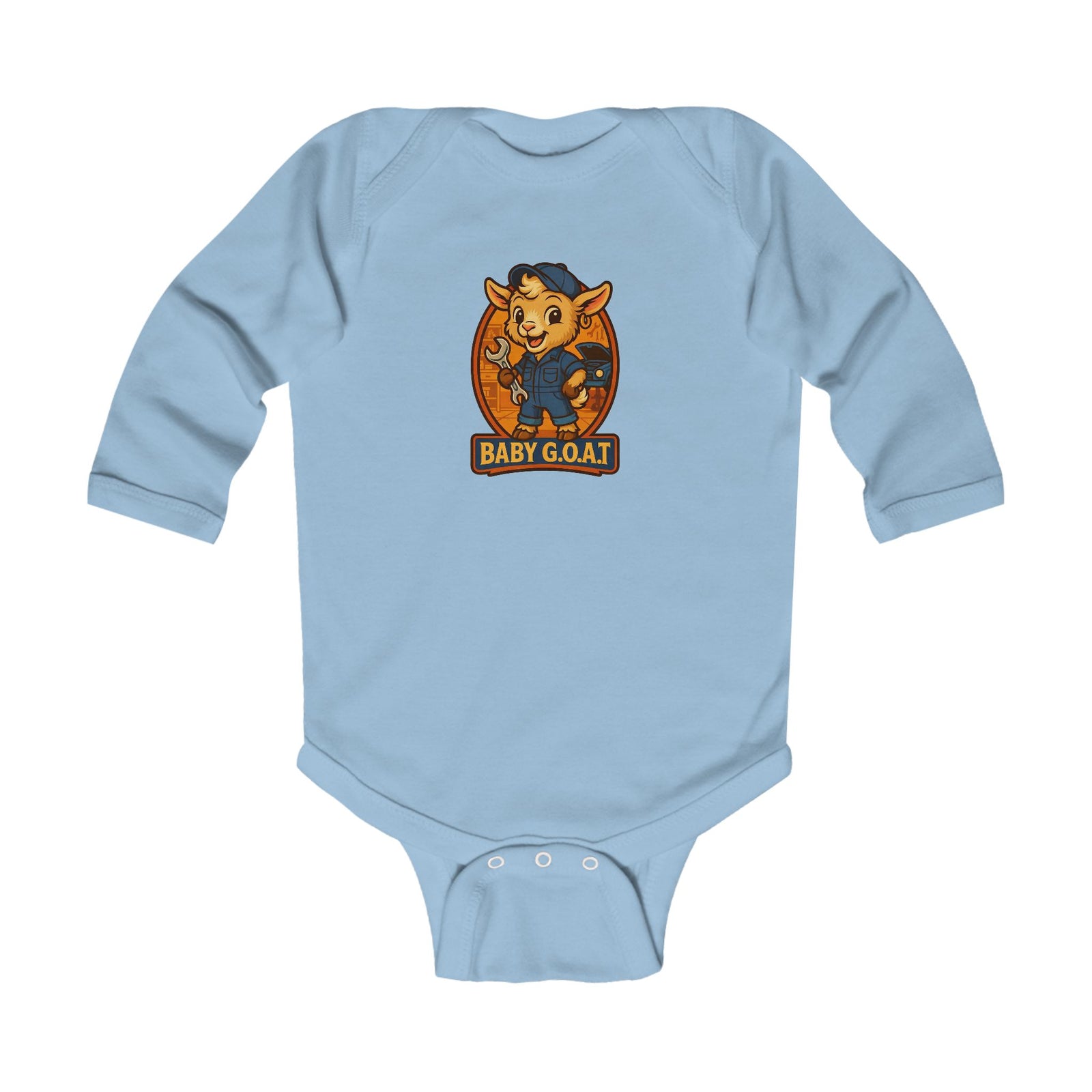 Ty The Auto Mechanic - Infant Long Sleeve Bodysuit