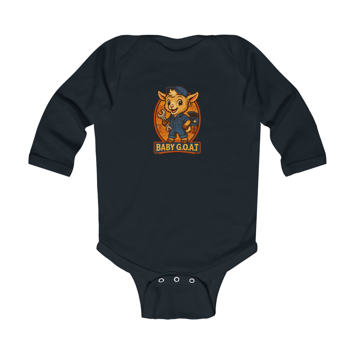 Ty The Auto Mechanic - Infant Long Sleeve Bodysuit
