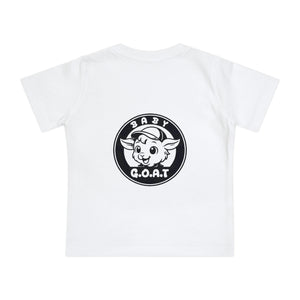 Baby G.O.A.T Classic Edition - Baby Short Sleeve T-Shirt