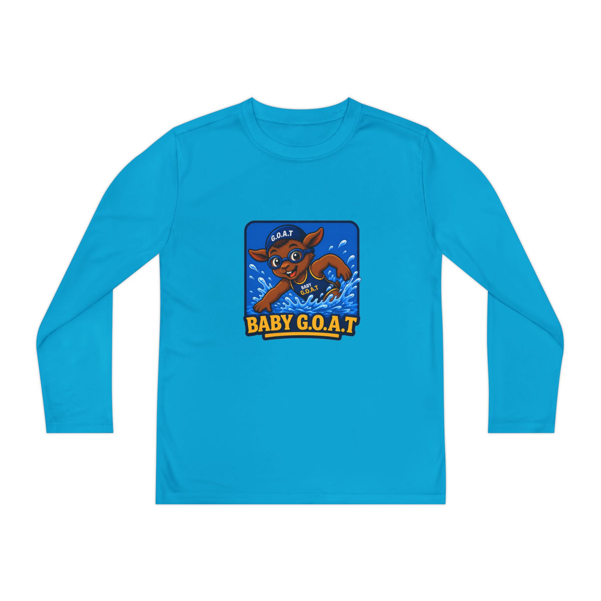 Remy The Swimmer - Youth Long Sleeve Competitor Tee