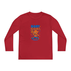 Jordan The G.O.A.T - Youth Long Sleeve Competitor Tee
