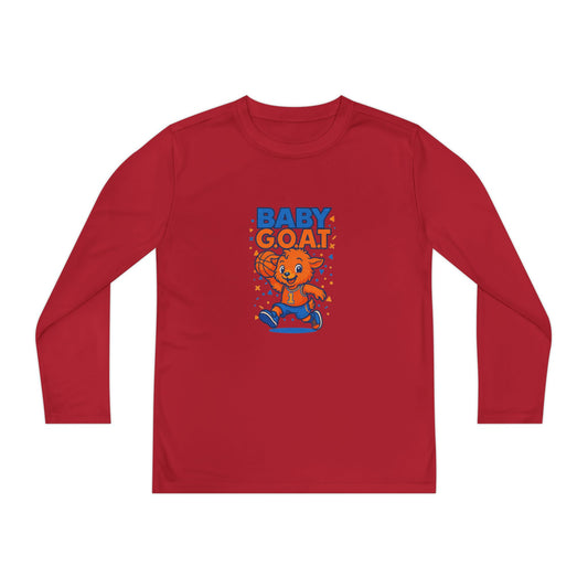 Jordan The G.O.A.T - Youth Long Sleeve Competitor Tee