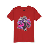 Main Character Energy Youth T-Shirt — "Main Role. Zero Doubt." Youth Short Sleeve T-Shirt