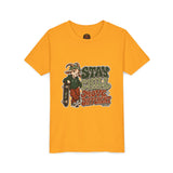 Youth T-Shirt - 'Stay Chill, Move Different' Skate G.O.A.T Youth Short Sleeve T-Shirt