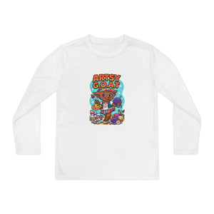 Amber The Artsy G.O.A.T - Youth Long Sleeve Competitor Tee