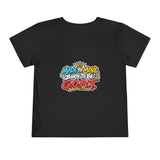 Toddler Tee — "Tiny Hooves Big Moves" The Dancing G.O.A.T Graphic