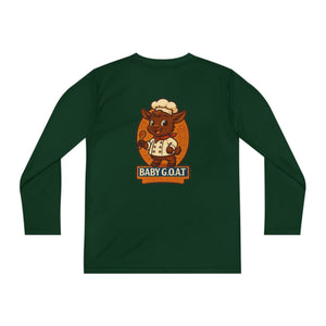 Reggie The Chef - Youth Long Sleeve Competitor Tee