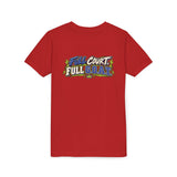 G.O.A.T. Energy Youth Basketball Tee — "Full Court, Full G.O.A.T."